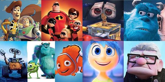 33 Years Of Pixar In 33 Seconds