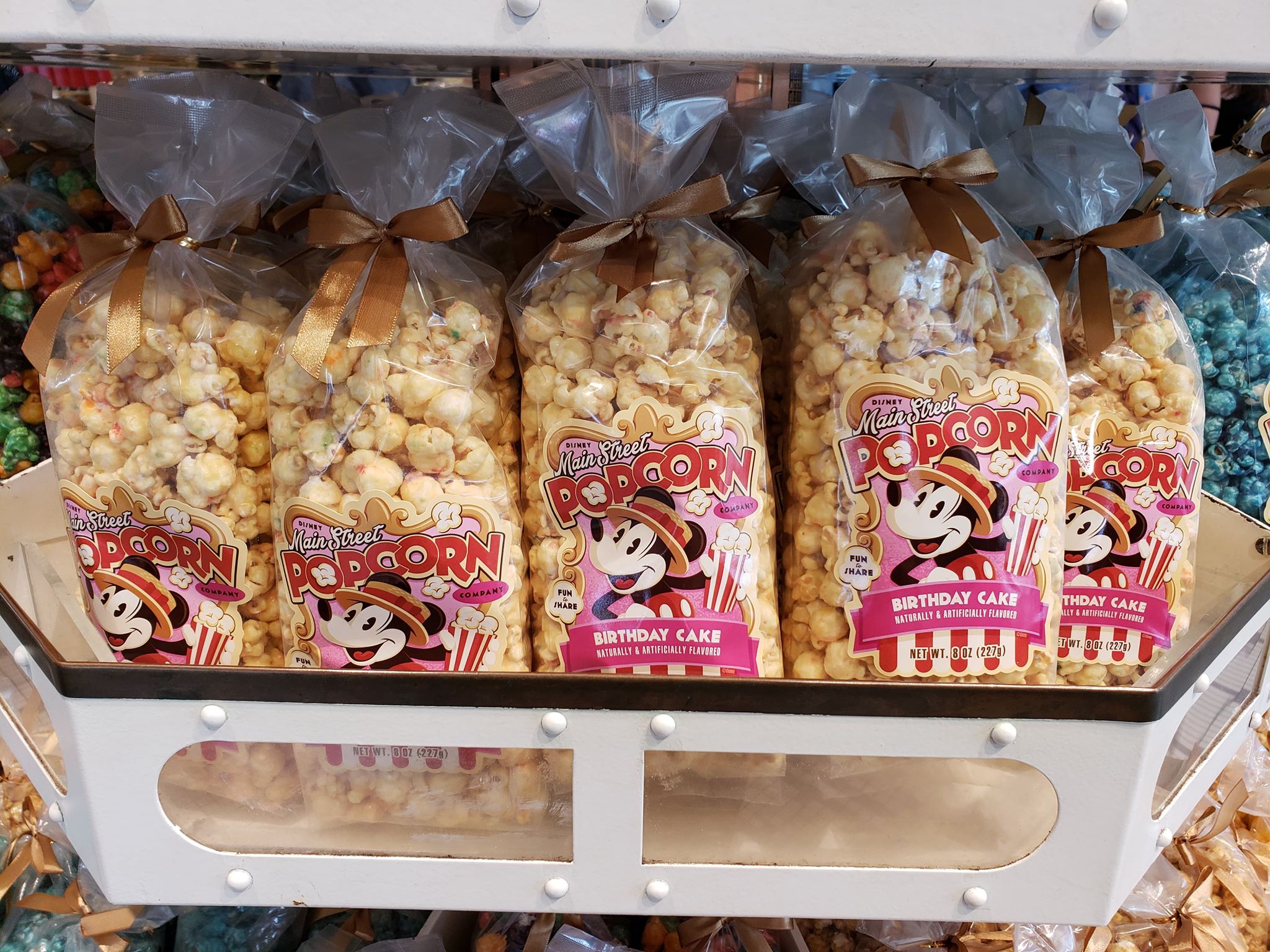 New Birthday Cake Popcorn to Celebrate Mickey Mouse