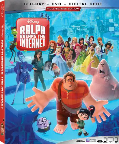Wreck It Ralph 2 - Ralph Breaks The Internet Blu-Ray DVD Review