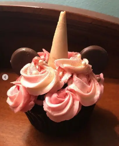 Perfect Princess Minnie Cupcake at Saratoga Springs Resort