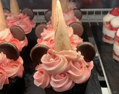 Perfect Princess Minnie Cupcake at Saratoga Springs Resort