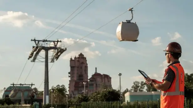 Disney Skyliner Test Run From Disney’s Caribbean Beach Resort to Disney’s Hollywood Studios