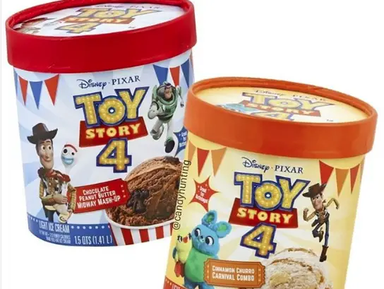 Two New Edy's/Dreyer's Toy Story 4 Flavors Are Hitting Shelves