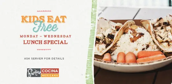 Kids Eat Free for Lunch at Frontera Cocina