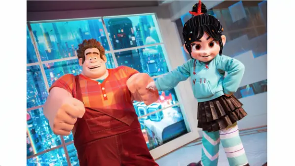 Meet and greet ralph and vanellope