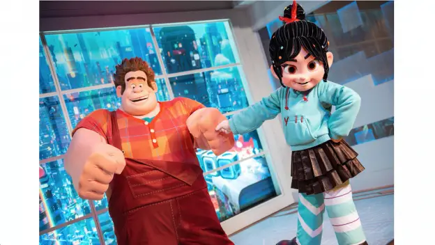 Ralph And Vanellope Meet And Greet Moves To A New Location At Epcot