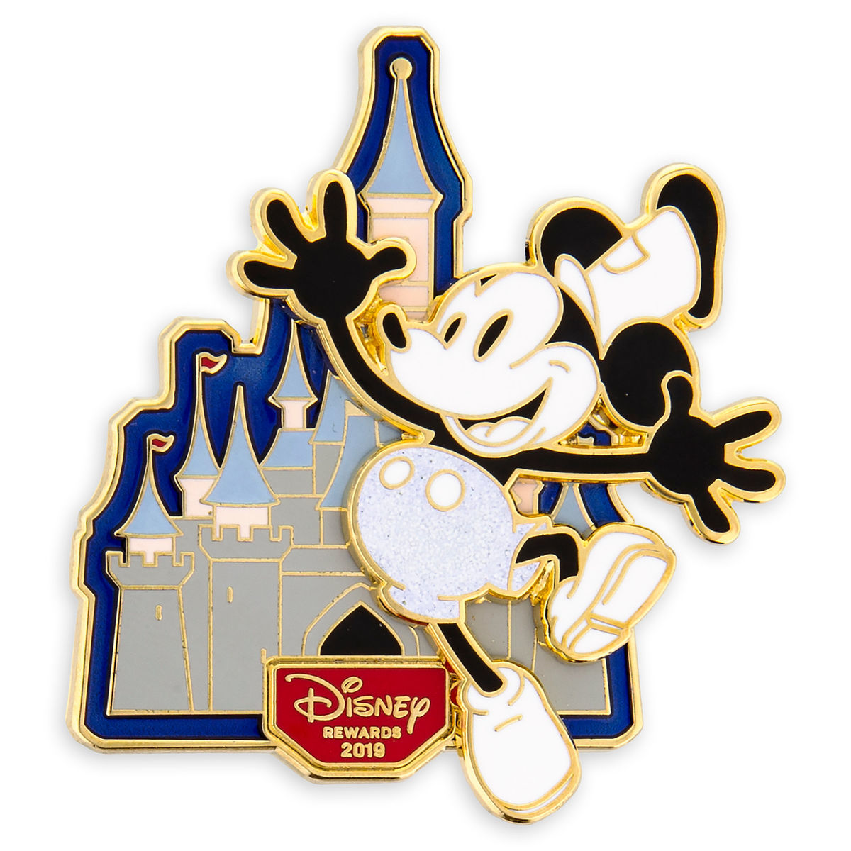 Mickey Mouse Steamboat Willie Pin Exclusively For Disney Visa Card Members