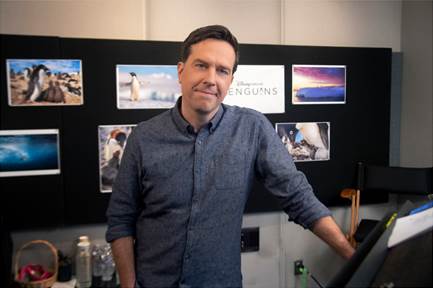 Ed Helms to Narrate Disneynature’s “Penguins”