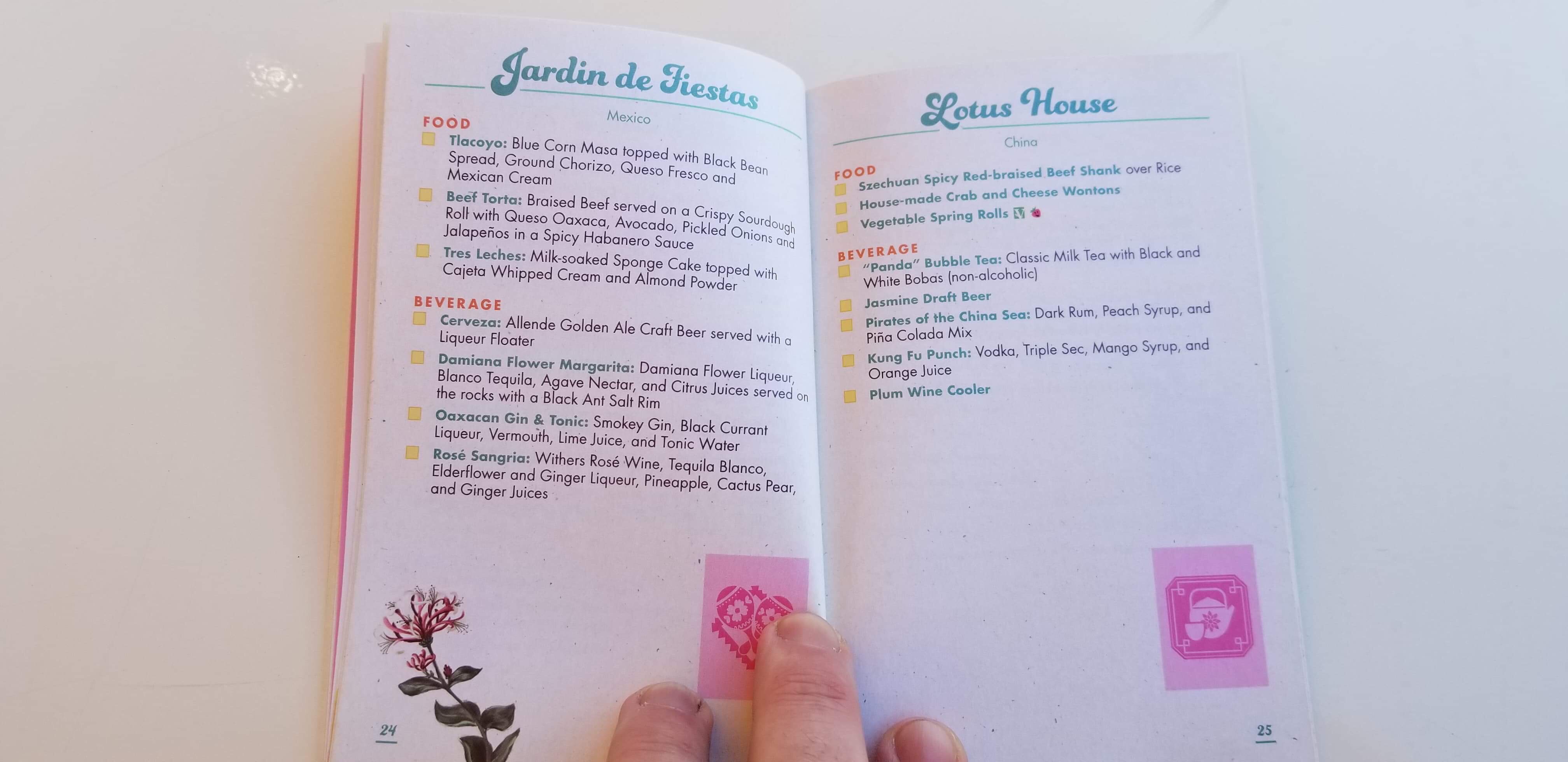 Epcot Flower and Garden Festival Passport Book 2019