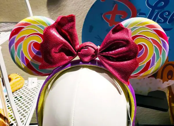 Sweet New Lollipop Minnie Ears Heading To Disney Parks Soon