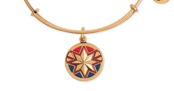 Heroic New Captain Marvel Bangle From Alex and Ani