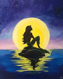 Little Mermaid Painting With A Twist