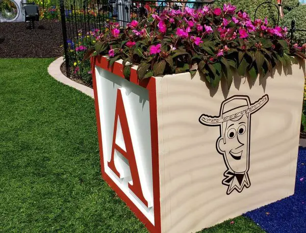 Toy Story 4 Playground at Epcot International Flower and Garden Festival