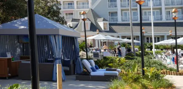 Poolside Cabanas Now at Yacht & Beach Club Resorts