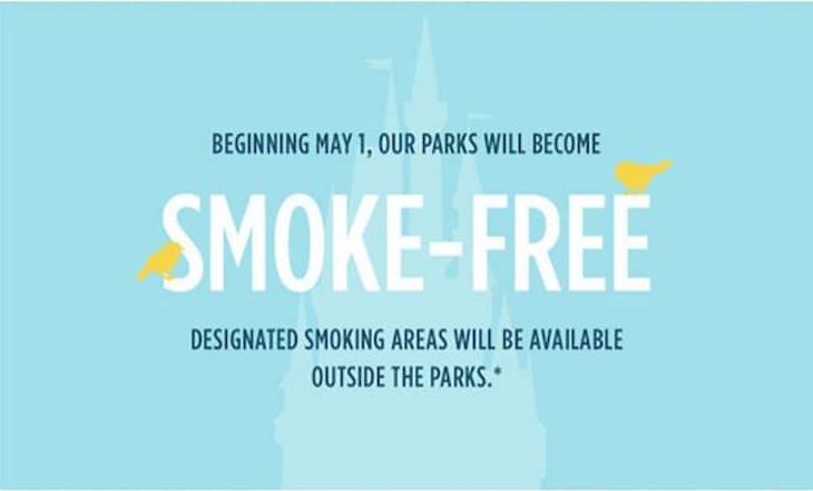 Disney Parks Removing Theme Park Smoking Areas and Limiting Stroller Sizes