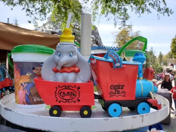 New Casey Jr Popcorn Bucket and Dumbo Sipper Cup now available at Disney Parks
