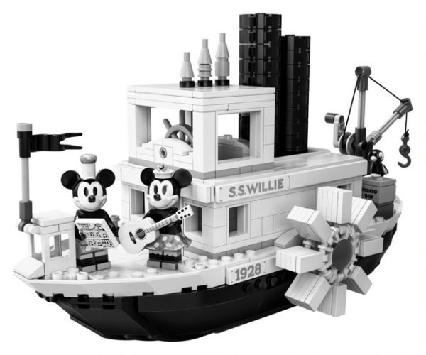 New LEGO Ideas Steamboat Willie Set Is Sailing In This April