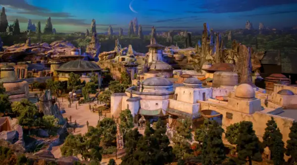 Exclusive Drone Video of Star Wars: Galaxy's Edge