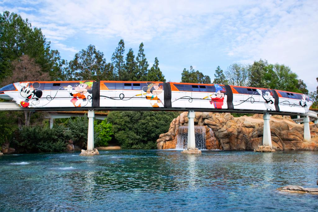 New “Get Your Ears On” Monorail at Disneyland
