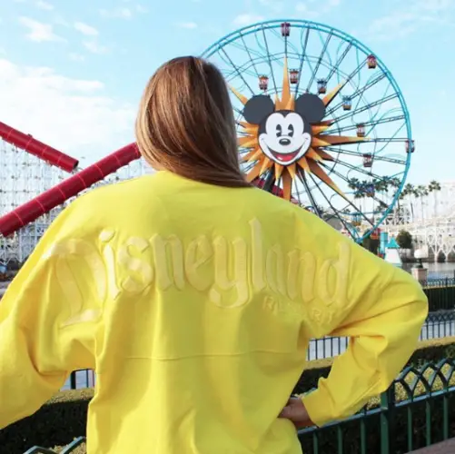 Yellow Disney Spirit Jersey