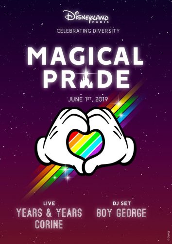 Line-Up Released for Magical Pride at Disneyland Paris!