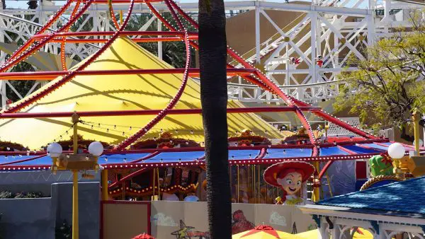 Sneak A Peek At Jessie's Critter Carousel In Disney California Adventure Park