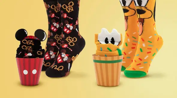 Treat Your Feet With Disney Character Cupcake Socks For Kids