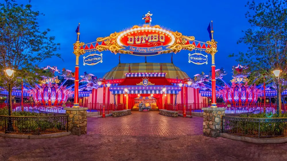 Storybook Circus Area Of Magic Kingdom Closing Early Select Nights in March