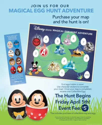 Magical Egg Hunt Adventure Coming To Disney Stores This April