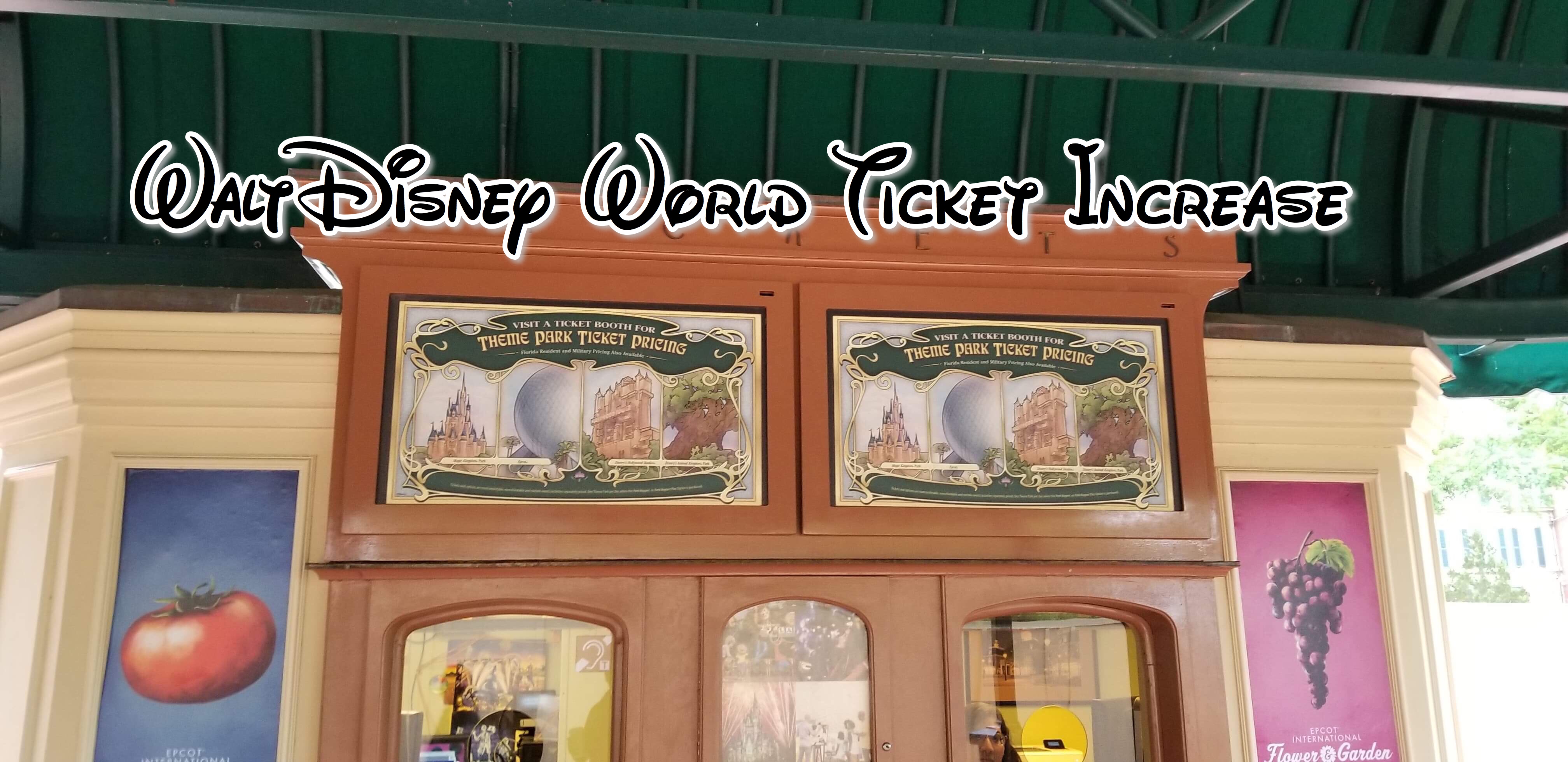 Walt Disney World Ticket Increase Takes Effective Today