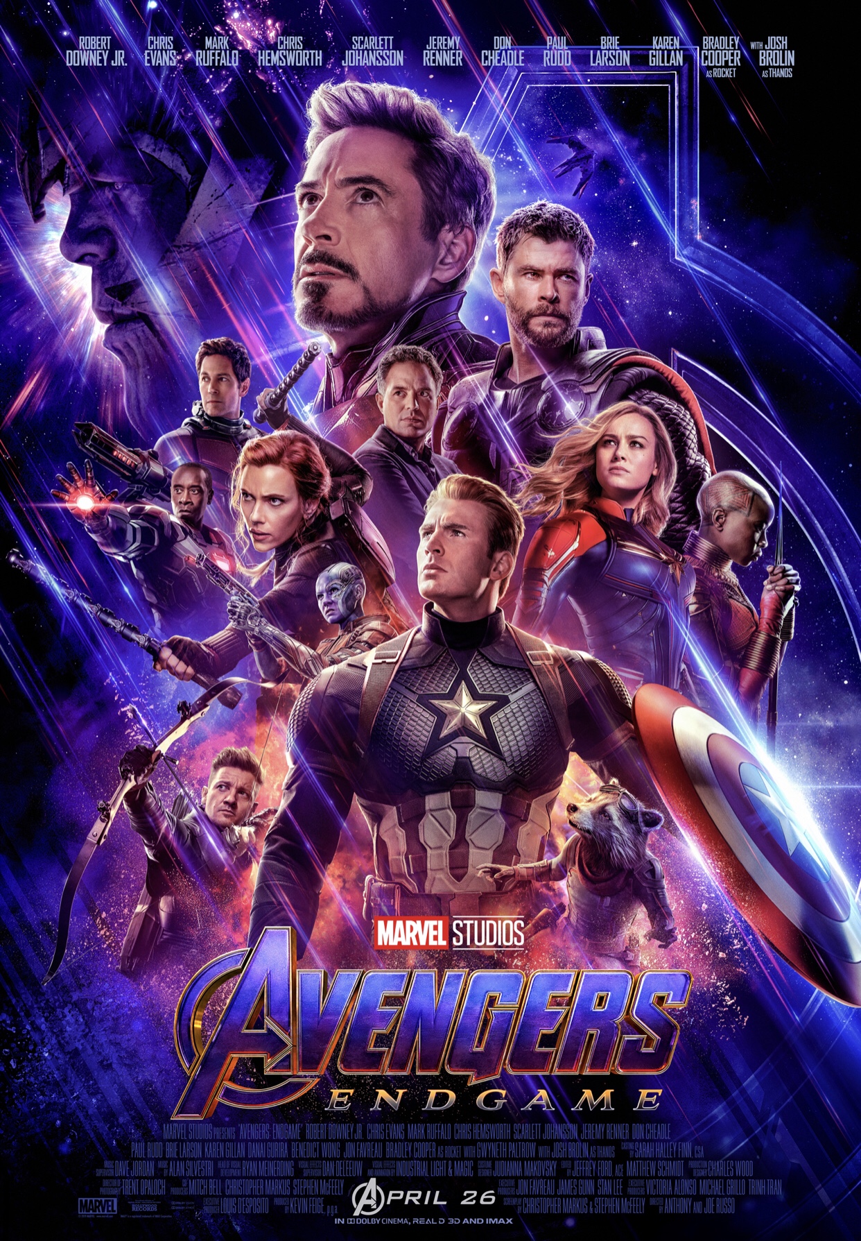 New Avengers Endgame Trailer and Movie Poster