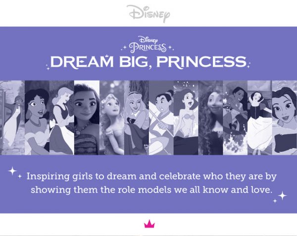 See The Latest Video For Dream Big, Princess 