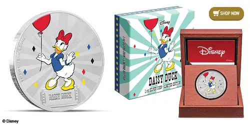Daisy Joins The Disney Mickey & Friends Carnival Coin Collection