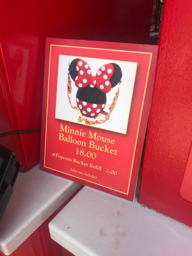 New Minnie Mouse Balloon Popcorn Bucket Arrives At The Magic Kingdom