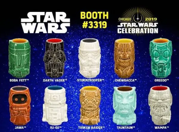 Epic Line Up Of Star Wars Geeki Tiki Mugs Coming To Star Wars Celebration
