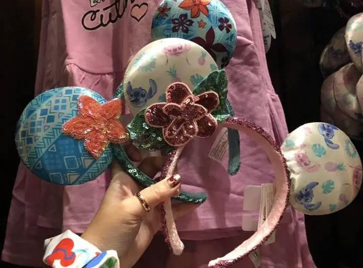 Stitch And Moana Steal The Show On The New Aulani Minnie Mouse Ears