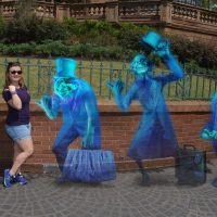 Disney's 13th Attraction Haunted Mansion PhotoPass Photo Op at Walt Disney World Resort