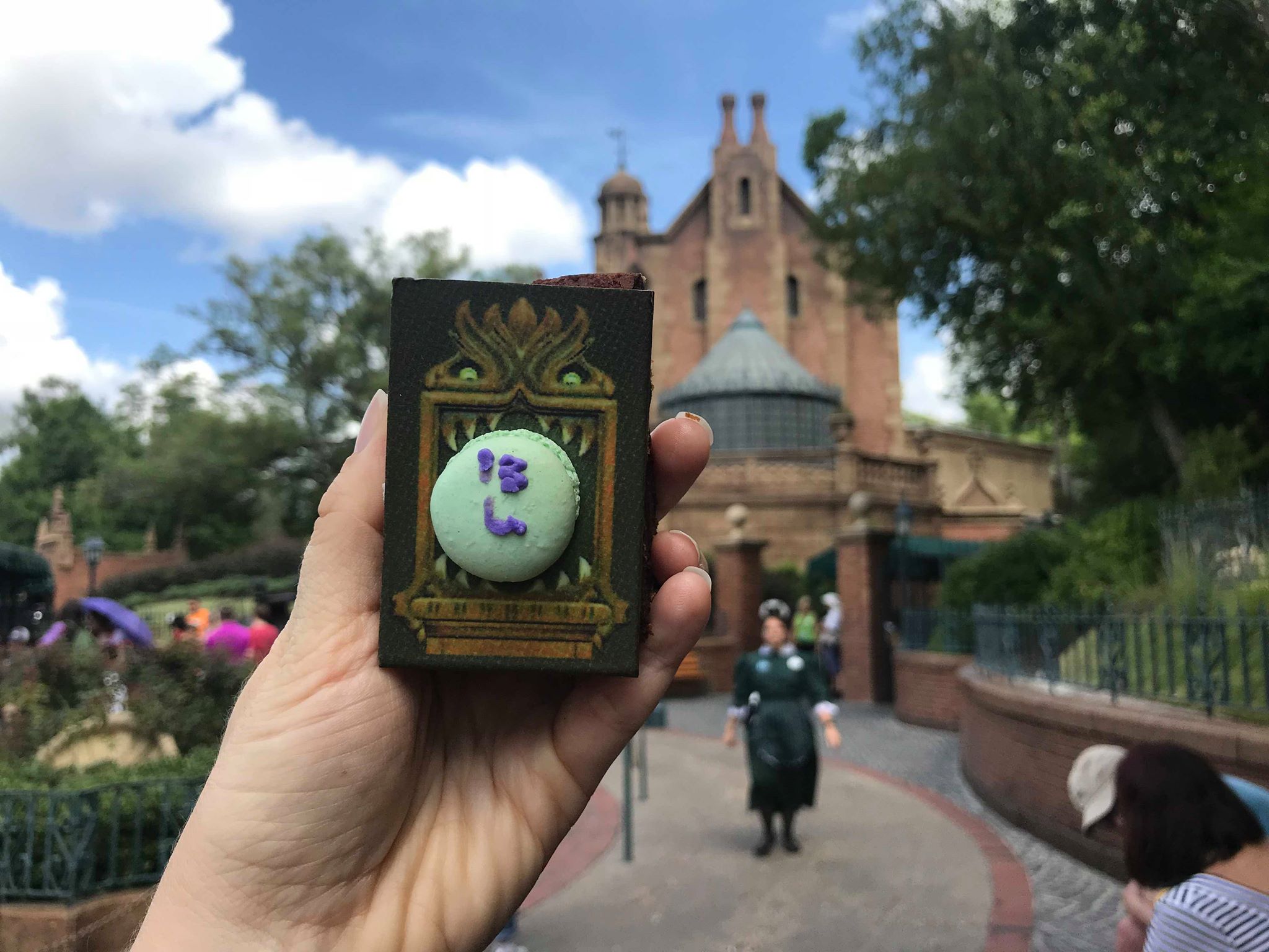 Haunted Mansion Specialty brownie will scare up your appetite