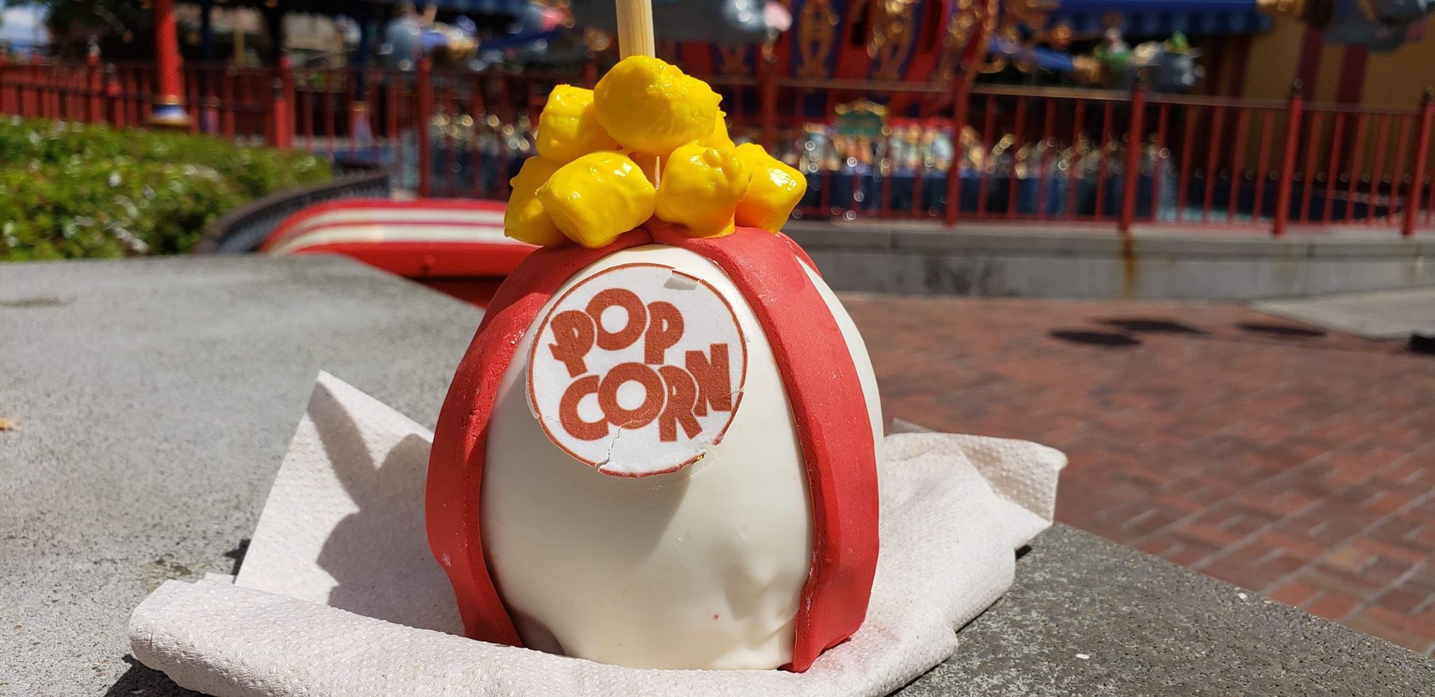 New Dumbo Inspired Popcorn Candy Apple at Big Top Treats