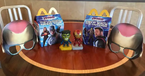 McDonalds 2019 Marvel Avengers Happy Meal Toy Brand New in Sealed Package 