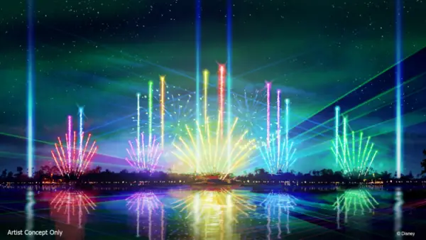 Behind the scenes sneak peek at the all new Epcot Forever Nighttime Spectacular
