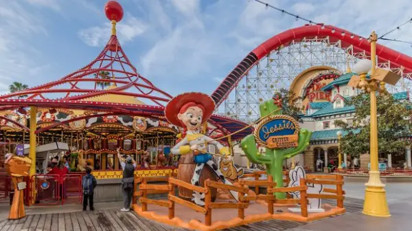 Jessie’s Critter Carousel has Taken Over Pixar Pier