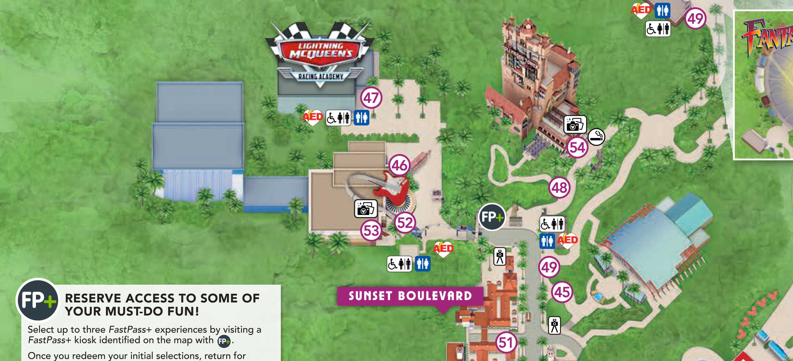 Disney's Hollywood Studios Unveils New Park Map | Chip And Company