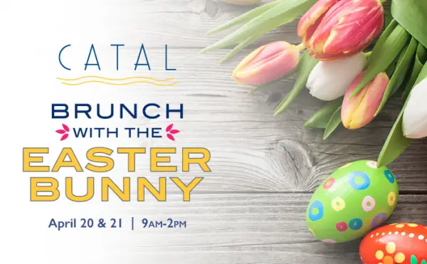 Catal's Easter Brunch with the Easter Bunny