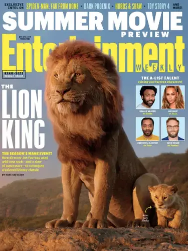 Disney's The Lion King Exclusive Photos From Entertainment Weekly