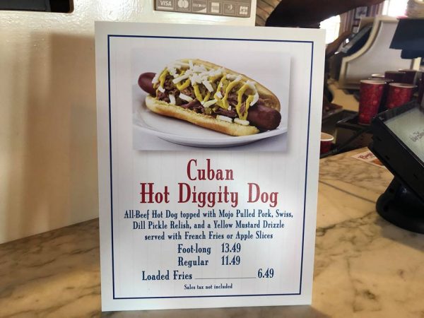 Casey’s Corner Hot Diggity Dog of the Month, The Cuban Hot Dog.