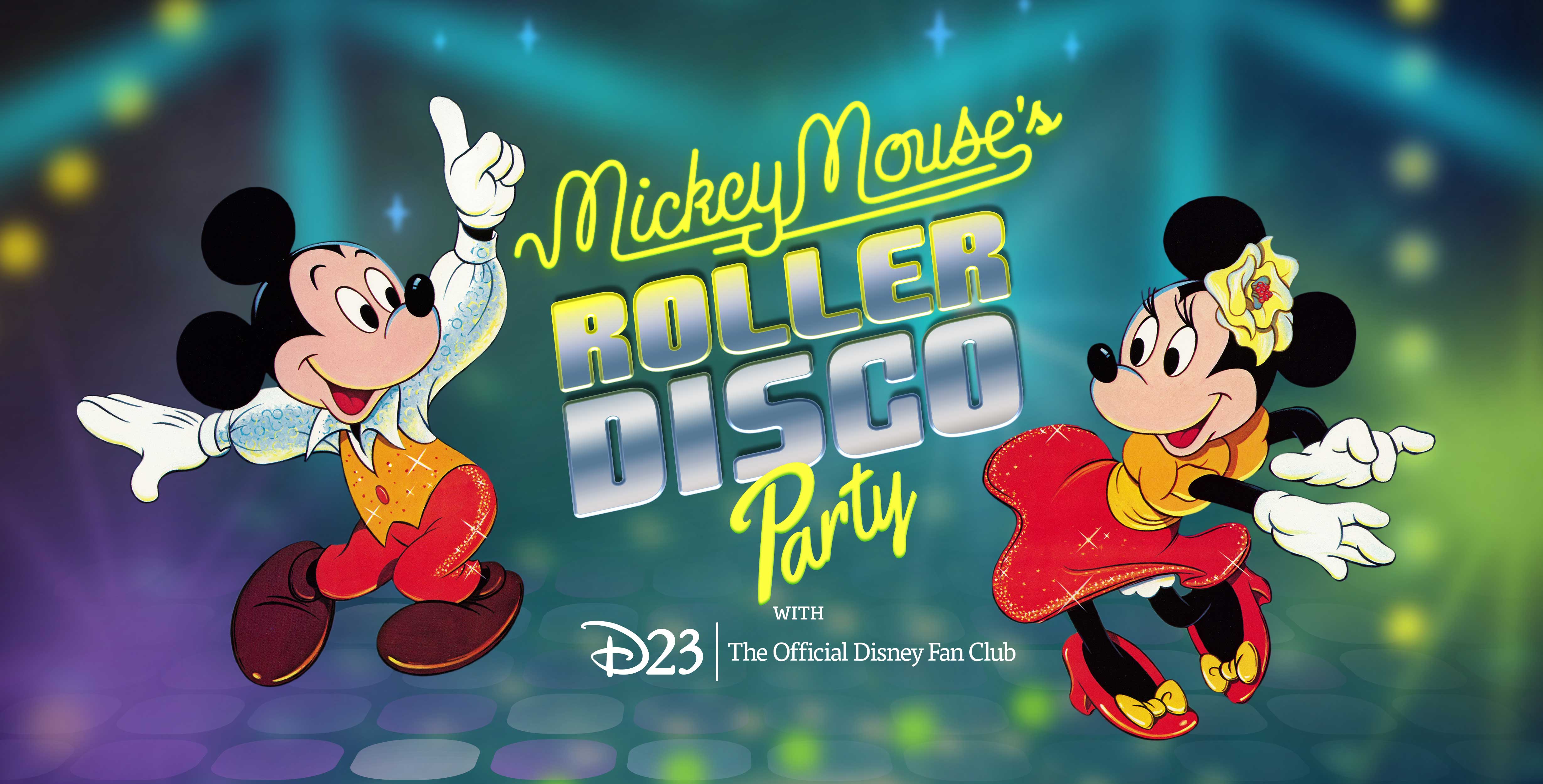 Mickey Mouse’s Roller Disco Party Coming to California!