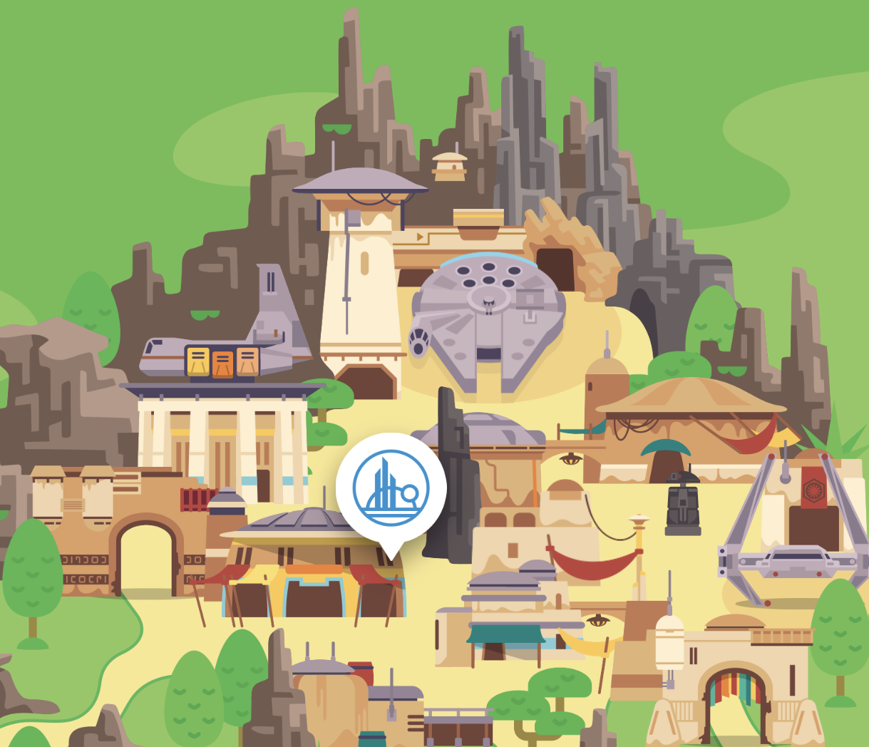 Star Wars Galaxy’s Edge is Now on the Play Disney Parks App