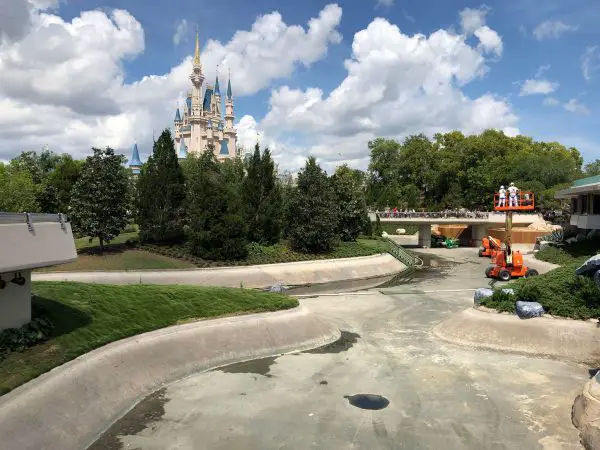 Magic Kingdoms Cinderella Castle Moat Update