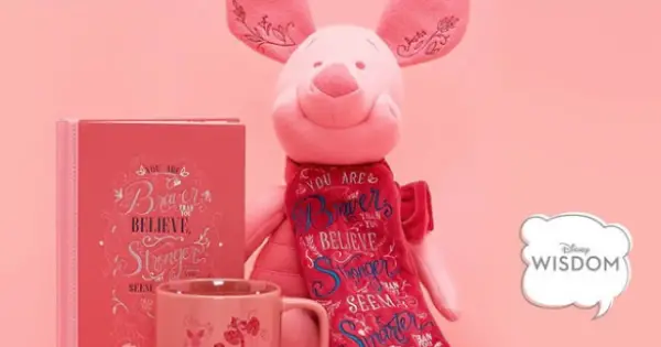 Disney Wisdom Collectible Series for April Starring Piglet